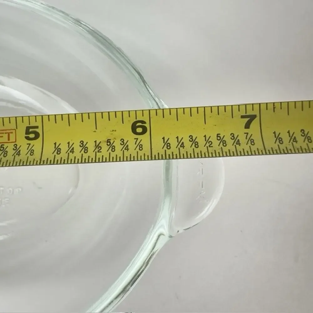 Pryex Oval Clear Glass Dish AuGratin Casserole set of 4, #B04, B05, B09, & B24
